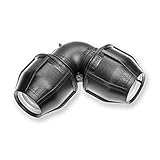 PE Winkel 90° IG 32mm x 32mm 16bar Fitting zur Verbindung von PE-Rohren 32