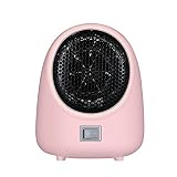 XIANGE100-SHOP Heizgerät Schnell Heizung Lüfter Bequemer Heizung Kleiner Desktopheizheizung stumm USB Elektrische Heizung Terrassenheizung (Color : Pink)