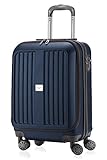 HAUPTSTADTKOFFER - X-Berg - Handgepäck Koffer Trolley Hartschalenkoffer, TSA, 55 cm, 42 Liter, Dunkelb