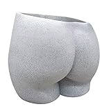 ELIAUK Butt Unterkörper-Pflanzgefäß, Kunstharz, Blumentopf, Blumenarrangement Vasen, Heimdekoration, Geburtstagsgeschenk für Z