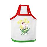 RIsxfh122 Haustier T-Shirt atmungsaktiv schöne Blumenmuster kleine mittlere Hunde Weste Mädchen XL