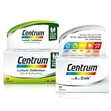 Centrum Von A bis Zink 1 x 30 Tabletten, Centrum Frisch und Fruchtig 1 x 30 Lutschtab