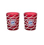 FC Bayern München Windlicht 2er Pack (one Size, rot)