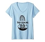 Damen Hiking In Bad Aibling Germany Ferienwanderer T-Shirt mit V