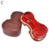 geneic Geigenform Natürliches Transparent Kolophonium für Violine Viola Cellosaiten Bogensaiten Erhu Bogen Saiten Kolophonium Musikinstrumente Violine Zubehö