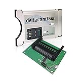 Deltacam Duo Twin CI Modul + Unicam Duo Programmer I Common Interface mit DeltaCrypt-Verschlüsselung 3.0 für Empfang verschlüsselter Sender I DVB CI-konforme PCMCIA CI-CAM für Smart Cards TV