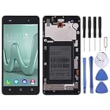 jingtingmy Fixieren Sie die Telefonteile renovieren LCD-Bildschirm und Digitizer Vollversammlung mit Rahmen for Wiko Lenny 3 Zubehö