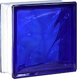 Fuchs Design 5 Stück Glassteine Wolke Blau glänzend 19x19x8