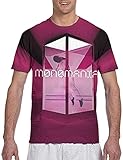 light Saber DUN Sommer-Geschenk, lässig, kurze Ärmel, doppelseitig, bedruckt, Schwarz , XL