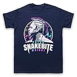 My Icon Art & Clothing Peter Wright Snakebite Darts Tribute Scottish Champion Player Herren T-Shirt, Ultramarinblau, 2XL