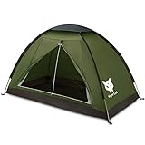 Night Cat Ruckzuck Zelt 1 Personen Mann Wasserdicht Zelt Leicht Camping Atmungsaktiv Einfache Einrichtungs für Outdoor Wandern Dopp