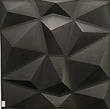 5qm / 3D Wandpaneele Wanddeko Wandverkleidung Deckenpaneele Platten Paneele DIAMANT POLYSTYROL XPS (5qm = 20Stück)