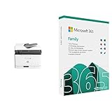 HP Color Laser 179fwg Multifunktions-Farblaserdrucker (Drucker, Scanner, Kopierer, FA + Microsoft Office 365 Family | Box