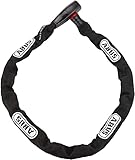 ABUS Kettenschloss Steel-O-Chain 8807K – Flexibles Fahrradschloss aus gehärtetem Stahl – ABUS-Sicherheitslevel 8 - 85 cm - Schw