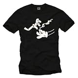 High Swag T-Shirt für Herren Mickey ON DOPE Größe XXXXL