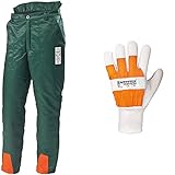 Safetytex Schnittschutzbundhose Schnittschutzhose Bundhose Forstschutz Set 2 TLG KWF geprüft + S