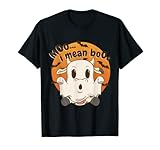 Moo I Mean Boo Geisterkuh, lustig, Halloween, Herren, Damen, Kinder, Kuh T-S
