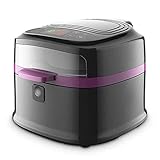 Home / Küchengesundheit Air Fryer Air Fryer Rotisserie-Funktion für das perfekte gebratene Lebensmittelöl programmierbares Luft-Röster mit Cool-Touch-Außenansicht, sichtbares F