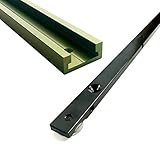 Gehrungsschiene & Gleitschienen-Set - Miter Track 122cm lang und Gehrungsschieber 45.7 lang