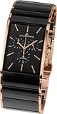 JACQUES LEMANS Herren Analog Quarz Uhr mit Edelstahl Armband 1-1941B