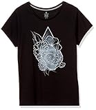 Volcom Damen Radical Daze Tee T-Shirt, Black, L