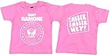 Racker-n-Roll Baby Ramone Sabber sabber Hey Baby-T-Shirt pink, Größe 68