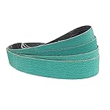 4 Stück Schleifgurt Fused Zirkonia Aluminiumoxid-Schleifscheide für Hartmetall-Körnung 40 60 80 120 Gaodpz (Farbe : 686x50mm, Mesh : P60)