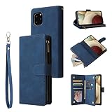 Oihxse Handyhülle PU Leder Flip Folio Brieftasche Hülle für iPhone 6 / 6S, Klapptasche mit Ständer und Kartenfächer Wallet Schutzhülle Magnetverschluss Standfunktion Case - B