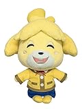 Sanei Boeki Animal Crossing All Star Collection Shizue Isabelle Marie Melinda Fuffi (Sourire) (S) Plush Peluche Plüsch 20.5