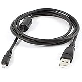 Techgear® USB-Kabel Lade- und Datenkabel für Digitalkameras Fuji/Fujifilm Finepix