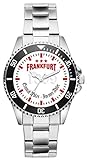 KIESENBERG Herrenuhr Armbanduhr Frankfurt Geschenk Artikel Idee Fan Analog Quartz Uhr 6043