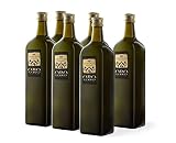 Natives Olivenöl Extra 100% ITALIENISCH Kaltgepresst von Gnavolini Raccolta Sapore | 6 Flaschen à 1 Liter | Natives Olivenöl Extra für hervorragende Ergebnisse in der Kü