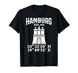 Hansestadt Hamburg Geschenkidee Wappen - Hamburg T-S