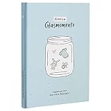 Odernichtoderdoch® Babytagebuch 'Kleine Glasmomente' - Tagebuch für das erste Lebensjahr - DIN A5 - 128 Seiten, Erinnerungsbuch mit H