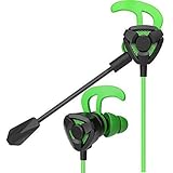 AZOPINBRE Kopfhörer E-Sports Gaming Headset Tragbare Gaming Headset Stereo Noise Canceling Pc. Spiele-Kopfhörer mit Headsets (Color : Green)