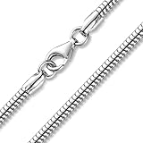 Materia Collier Silber 925 Damen Halskette 50cm 3mm breit K132-50