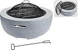 BJYX Kamin Gartenkamin Terrassenkamin Schale Feuerschale F