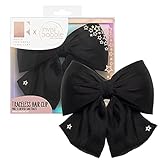 Invisibobble Waver Plus Bow Please Haarklammer I 1x Haarnadel Schwarze Schleife mit Sternchen I Haarschmuck Mädchen & Damen I Limited Collection Rosie F