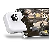 NJY Mobiler Game-Controller, Joystick für iPhone (iOS 13.4 oder höher) iOS-Spiele, Fortnite, Pubg, Call of Duty Mobile (CODM), Wild Rift, Genshin Impact, Minecraft, NBA2K20) wiederaufladbare V