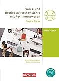 Wirtschaftsgymnasium Baden-Württemberg - Profil Internationale Wirtschaft - Neubearbeitung - Eingangsklasse: VWL und BWL mit ReWe - Schülerbuch - Mit PagePlayer-App