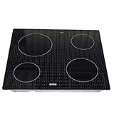 Glaskeramikplatte Glasplatte mit Befestigungsrahmen für Kochfeld Whirlpool-Gruppe/ Ignis AKL499 481244039019
