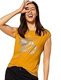 Street One Damen 316642 T-Shirt, Sulphur Yellow, 42