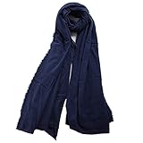 YSJJBTS Schal Männer mittelalterlichen Schal braun Black Blue Wrap Cloak Primitive Haube Halstuch Schulter Cowl (Color : Deep Blue)