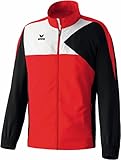 erima Erwachsene Anzug Premium One Präsentationsjacke, Rot/Schwarz/Weiß, XXL
