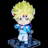 Bewegliche Nendoroid Caesar Anthonio Zeppeli Puppe, Aus Dem 'JoJo's Bizarre Adventure', 3,9 Zoll Hohes PVC-Material, Inklusive Basis Und Zubehör, Austauschbare Ausdrücke, Weihnachtsgeburtstagsgeschenk