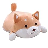Hongzhi Shiba Inu Plüschtier - Hundekissen Plüschtier - Hund Plüsch Kissen - 40cm/60cm Niedliche Corgi Akita Kuscheltiere Kawaii Puppenspielzeug Geschenke für Geburtstag Valentinstag Sofa Stuhl Dek