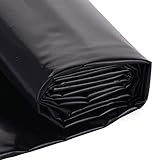 AWSAD Teichfolie, Groß Fischteichfolie Verstärktes Gartenpoolmembran Zum Landschaftsbau Poolteich Wasserdicht Liner Cloth, Größe Kann Angepasst Werden (Color : Schwarz, Size : 2mx3m)