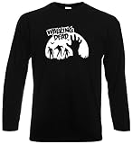 Zombie Hand Walking Dead Halloween Longsleeve Herren Horror Shirt schwarz M