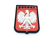 Polska Polen Wappen Crest Flagge Airsoft Klettverschluss PVC