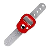 ADDI Elektronischer Zähler Reihenzähler, Kunststoff, rot 12 x 6 x 2